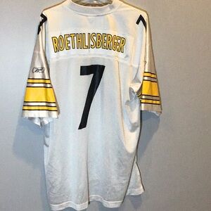 Reebok NFL Ben Roethlisberger #7 Pittsburgh Steelers Jersey